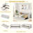 Twin Xl To King Size Upholstered Daybed With Two Drawers