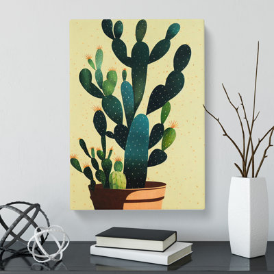 CAN-V0523-328X Cactus Cacti - Wrapped Canvas Print