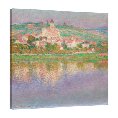 Claude Monet Vétheuil (1901) by Claude Monet - Wrapped Canvas Print