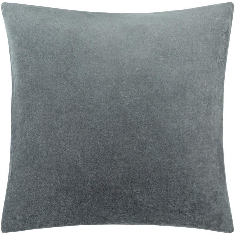 Housse et insert de coussin décoratif en coton Conrad, H 18 po x l 18 po, polyester, Sarcelle