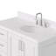 Ensemble de meuble-lavabo simple 42,25 po avec plateau en quartz Abshire-94668817-138338360-138338361