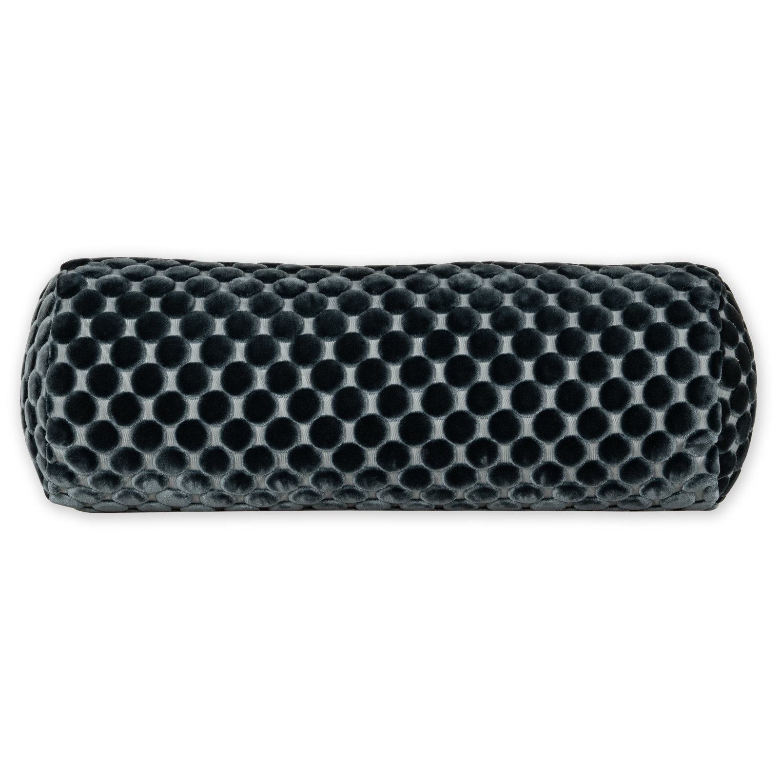 Nirvan Throw Pillow, Blue, Bolster 8"H x 21"W, Polyester
