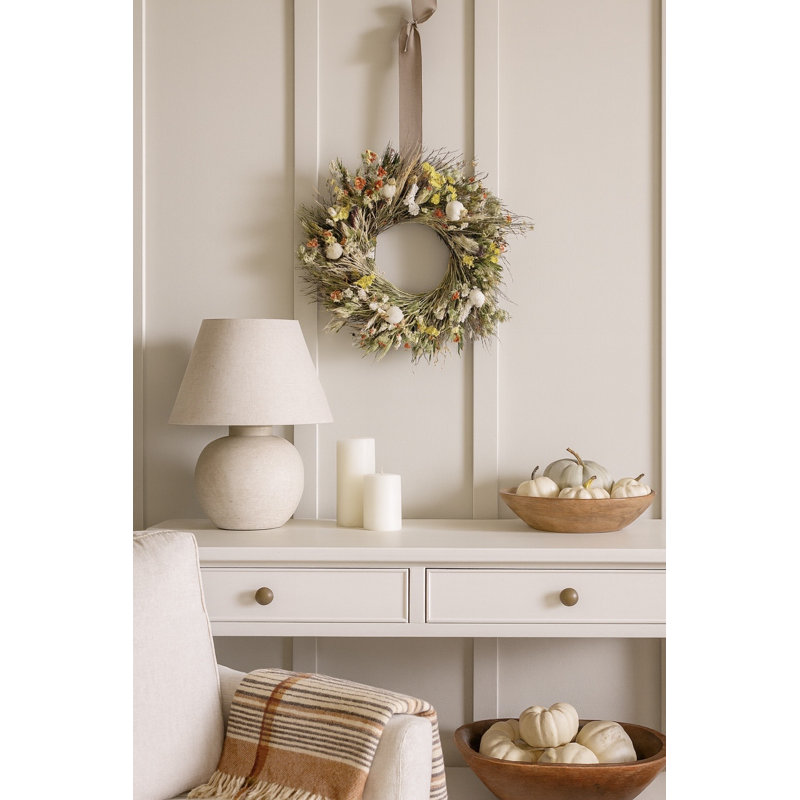 Handcrafted Dried Mixed Assortment 22'' Wreath