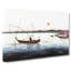 Boats & A Setting Sun by Ohara Koson - Wrapped Canvas-55362783