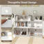 4 Pair Shoe Storage Cabinet