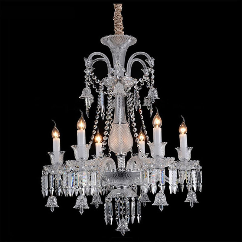 Chandelier, 6, 90cmH x 60cmW x 60cmD