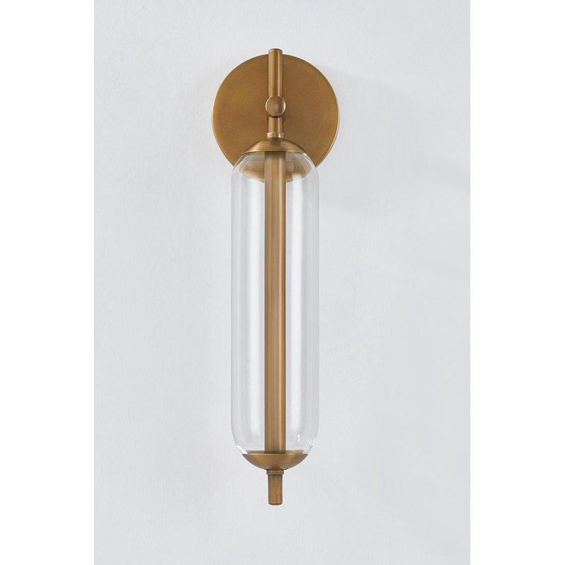 Blaze 1 Light Exterior, 16.5" H x 4.5" W x 4.5" D