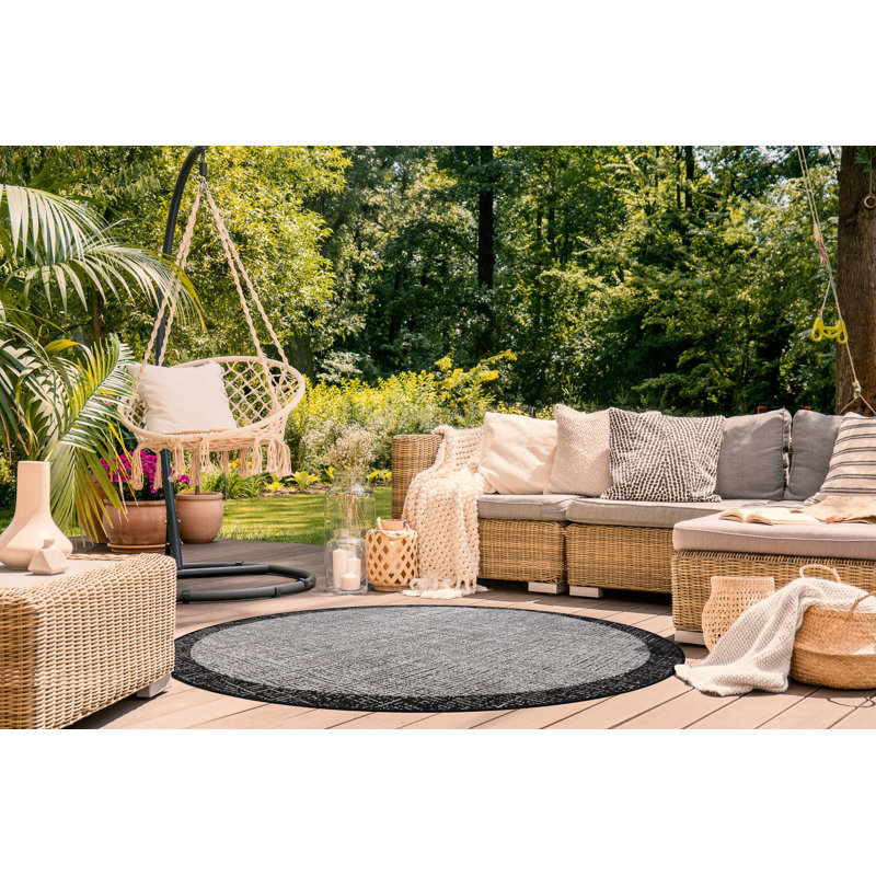 Eliada Indoor / Outdoor Area Rug, Round 160cm