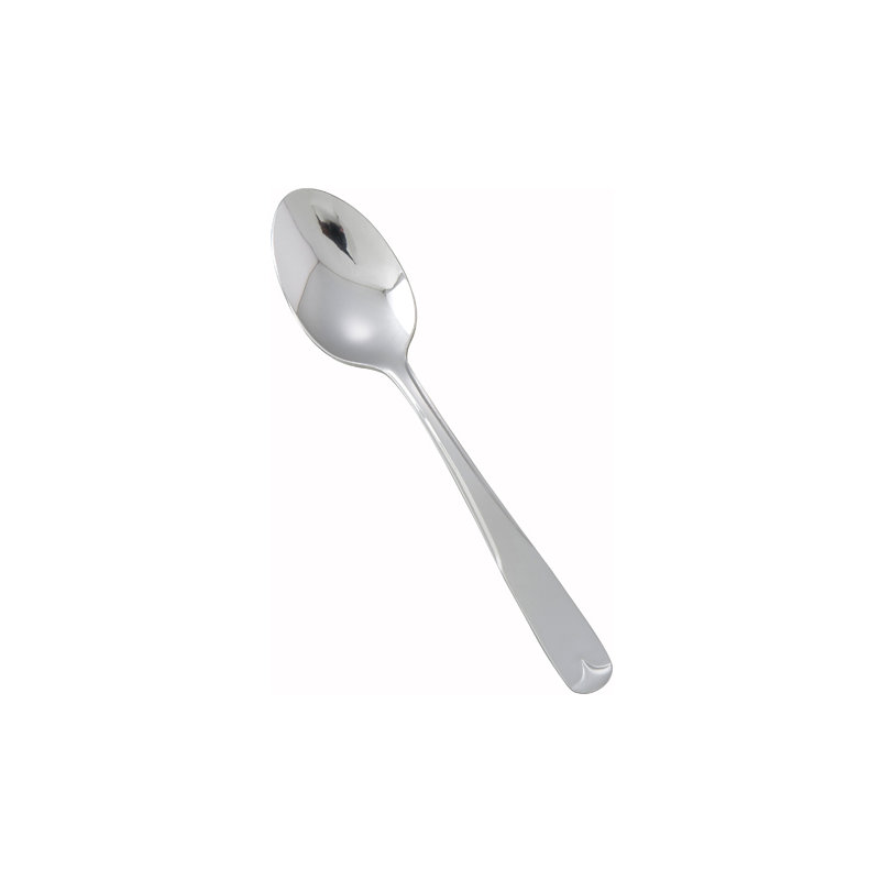 Cuillère à café en acier inoxydable Lisa, poids lourd, 6,5 po (paquet de 12)