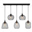 Silloth 5 - Light Black Kitchen Island Pendant