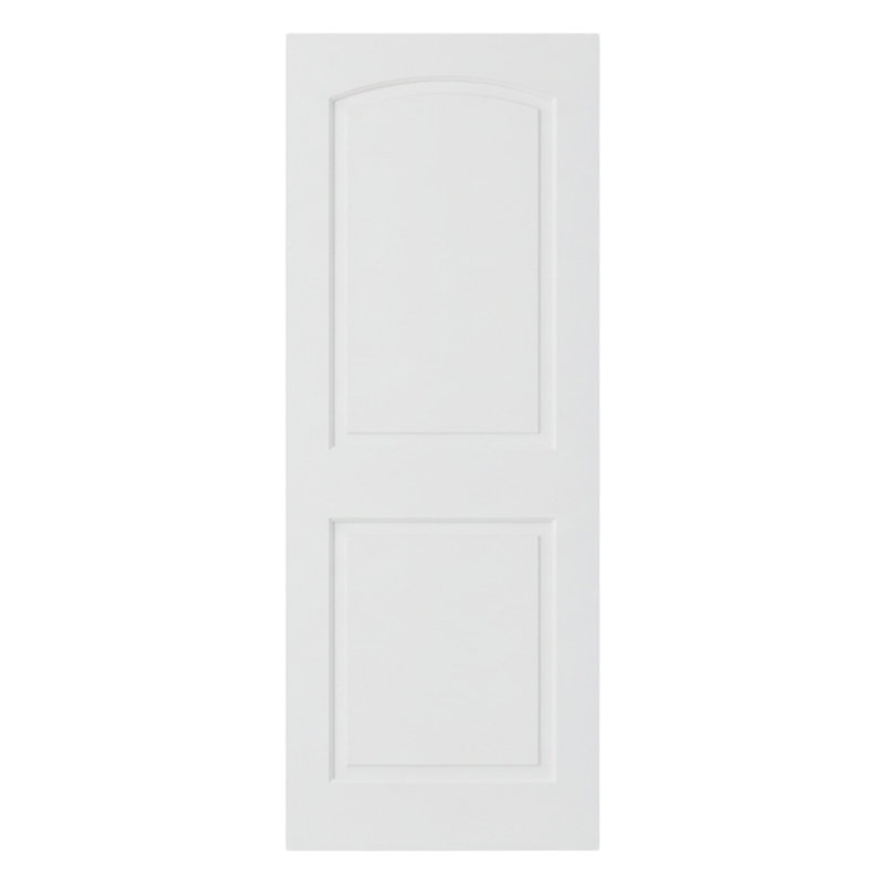 Sommier arqué blanc à 2 panneaux surélevés, 28 po x 80 po
