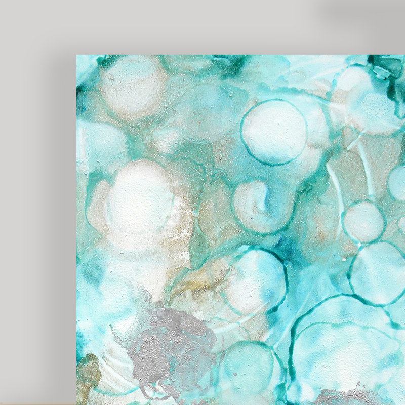 «Mermaid Pearls II» par Norman Wyatt Jr., reproduction d'art sur toile tendue, H 30 po x l 30 po x P 1,5 po