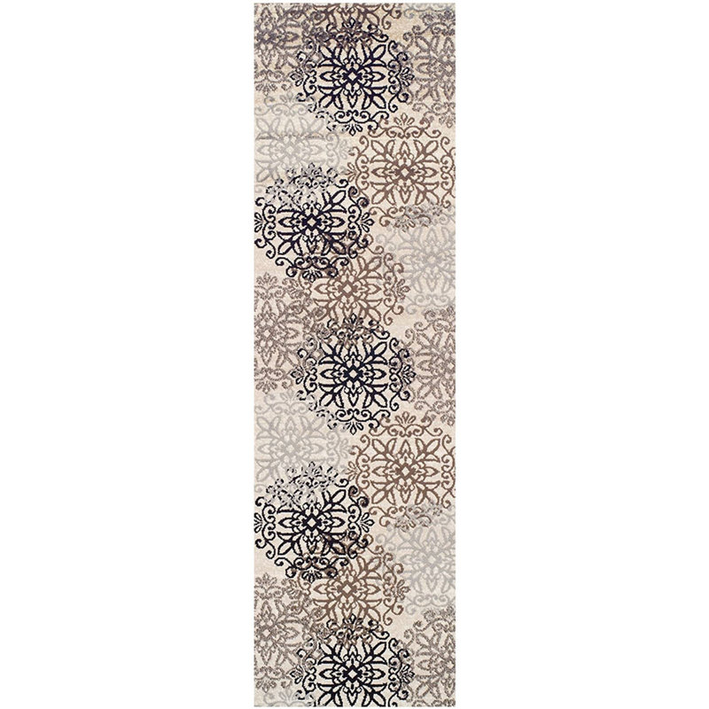Tapis de couloir gris 11 pi