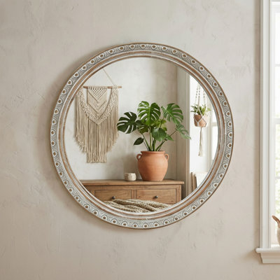 Miroir mural rond 23,62 po