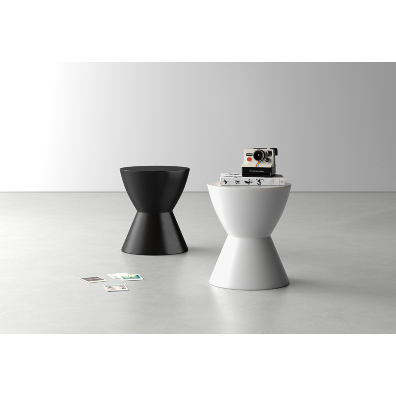 Perse End Table, Black