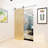Sliding Standard Single Track Barn Door Hardware Kit-92504730