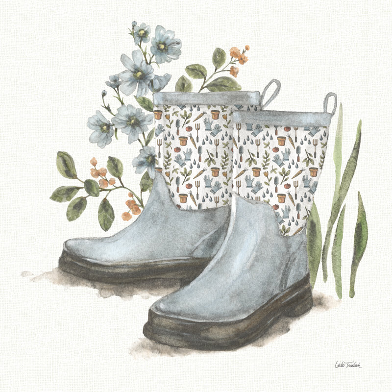 Garden Patch VIII by Leslie Trimbach, 30" H x 30" W