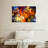 Abstract Stained Glass Canvas Print-44521387