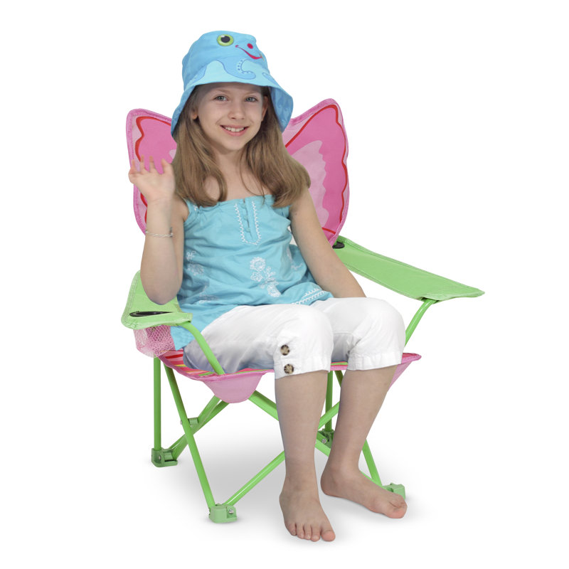 Kids 23.7'' Outdoor Table Or Chair Chair and Ottoman