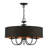 Byerley 5 - Light Steel Dimmable Drum Chandelier-668767000