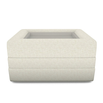 Repose-pieds Boyden avec plateau en bois