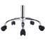 Swivel Upholstered Adjustable Height Counter Stool with Metal Frame