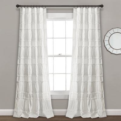 Semi Sheer Curtain Pair
