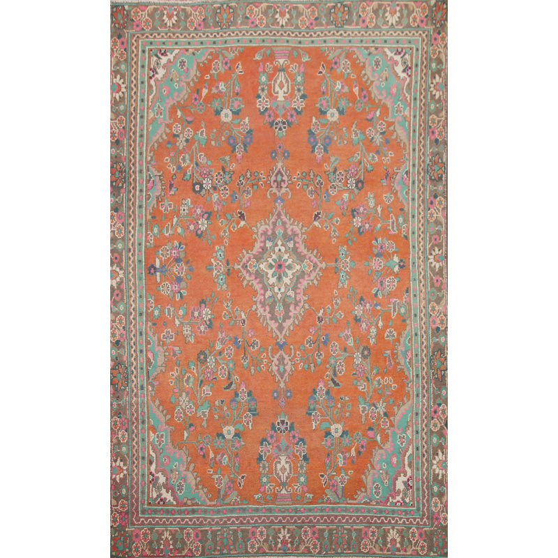 Tapis traditionnel rétro 6 x 9