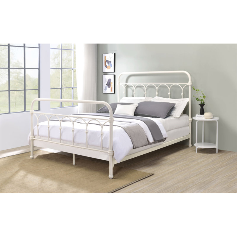 Citron White Finish Full Bed