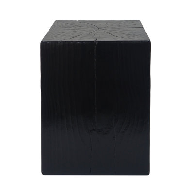 Wood-Look Square-Column MGO End Table(Only Including Table)