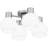 Donahue Glass Semi Flush Mount-92124065