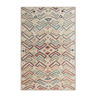 Tapis abstrait moderne 4543