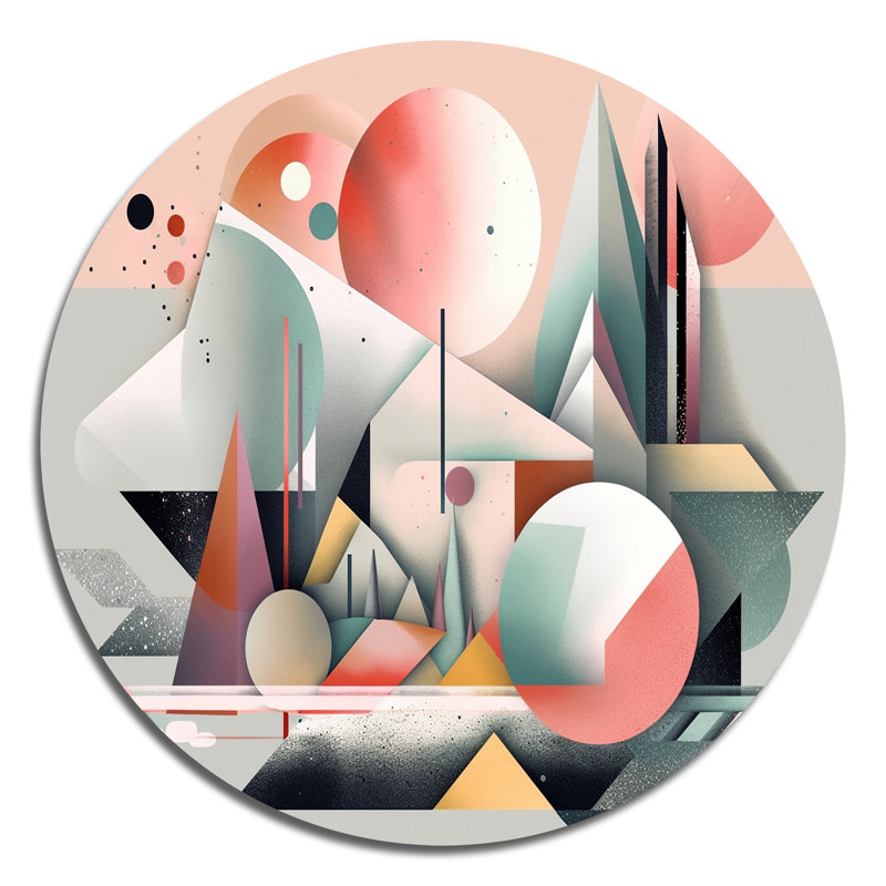 Décoration murale en métal, H 16 po x l 16 po x P 1 po