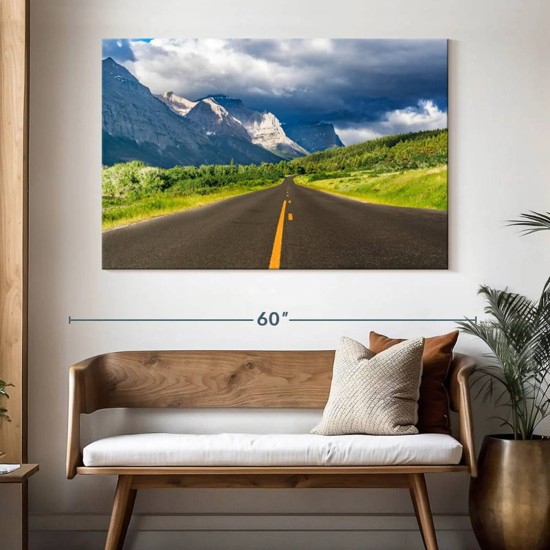 Chemin Mehar au parc national des Glaciers, H 34 po x l 51 po