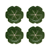 Set of 4 Cabbage Earthenware Dinner Plates