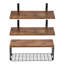 4 Piece Wood Bracket Shelf