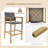 Earlton Acacia Outdoor 29'' Bar Stool