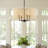 Cibecue 4 - Light Dimmable Drum Chandelier