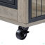 Table d'appoint à roulettes pour chien avec deux portes et un plateau relevable-1763219861-1763219944