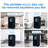 Portable Black Steam Tent - Full Size For Personal Home Relaxation. With Generator, Remote, Foldable Chair. Simple Installation, Rapid Heating. & Ul Verified. High-Performance Insulation, Waterproof