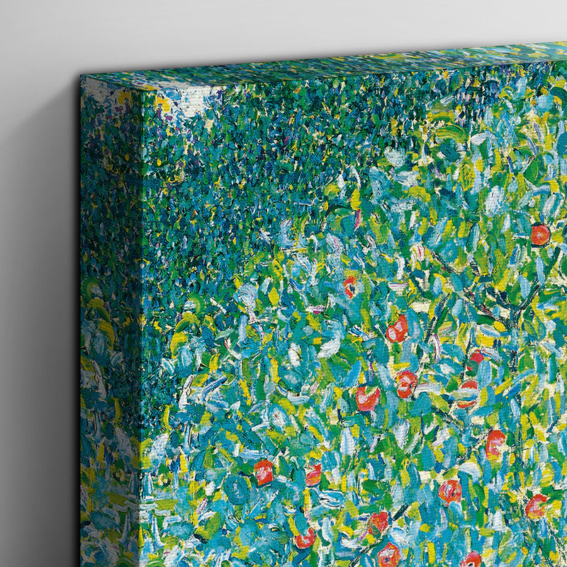 Apple Tree by Gustav Klimt - Wrapped Canvas, 35cm H x 35cm W