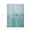 Tapis bleu sarcelle 3 pi x 5 pi bleu turquoise et ivoire