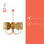 Lustre classique / traditionnel à 5 lumières Calline-88045198