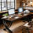 Dual Computer Desk