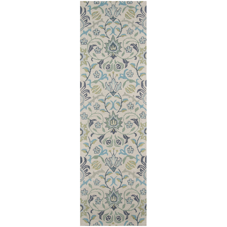 Annechien Wool Floral Indoor Rug