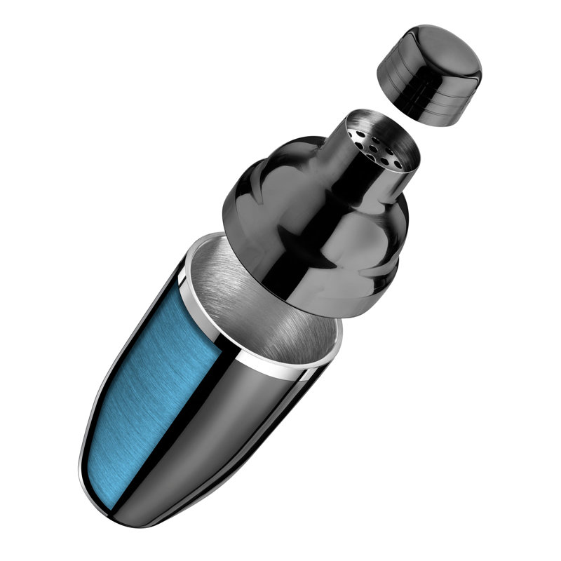 Stainless Steel Shaker, Black