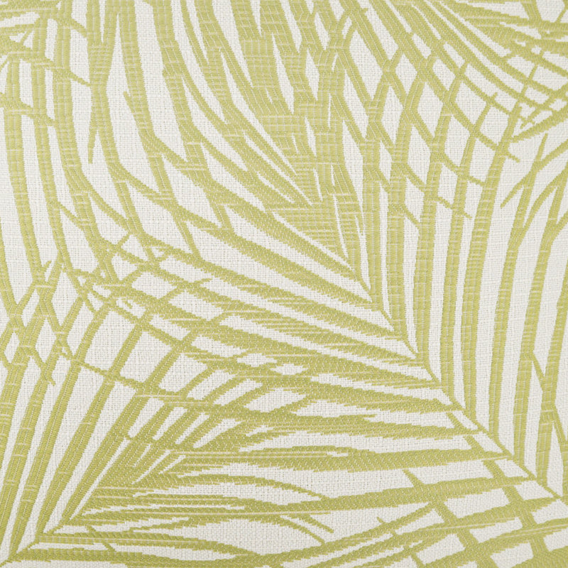 Coussin décoratif d'extérieur Prudy, Vert, Carré 22 po