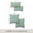 MARTHA STEWART Tulum Indoor Outdoor Lumbar Pillow 2-Pack Set, 18"-110468849-110468853-110468848