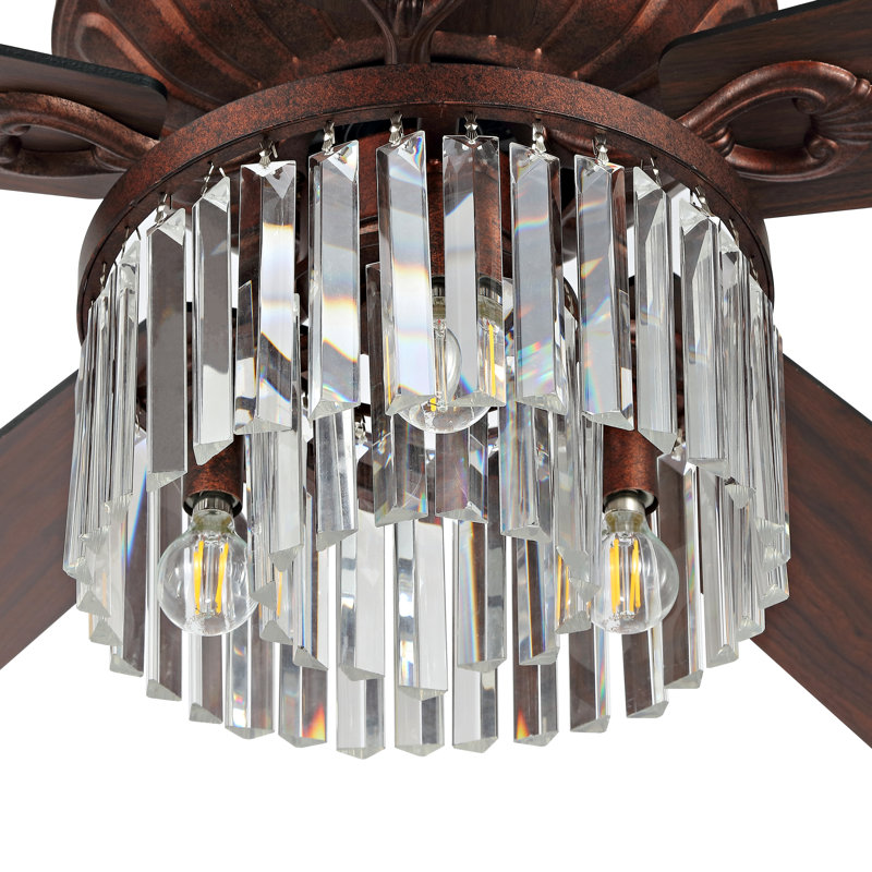 Kayvon 52'' Ceiling Fan with Light Kit