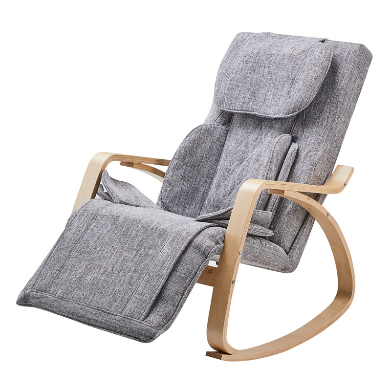 Chaise berçante, gris